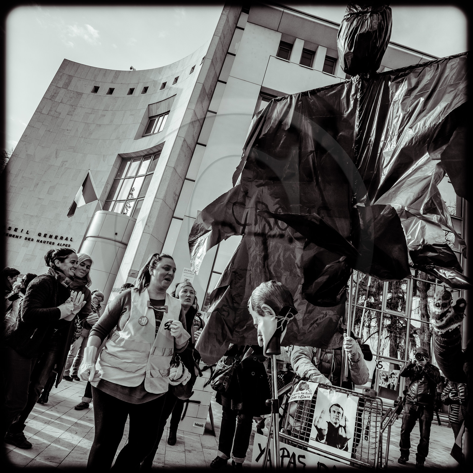 Manifestation à Gap le 24 janvier 2020