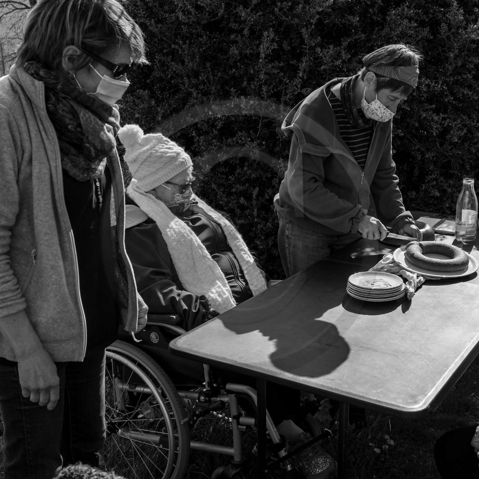 14 avril 2021 : collages, taille, jardinage