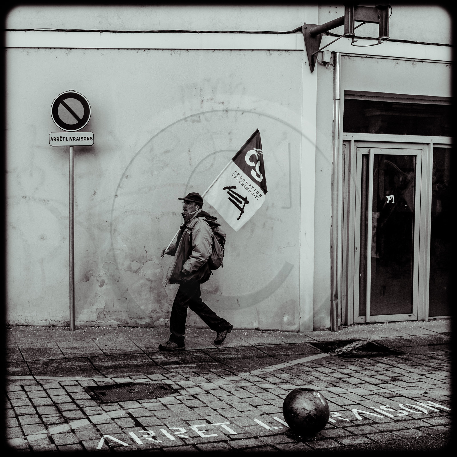 Manifestation à Gap le 12 décembre 2019.