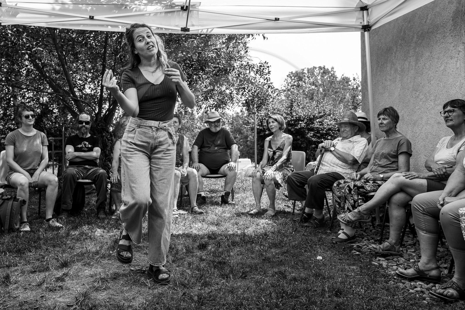 12 juillet 2023 : Une chorale à l'Ouort