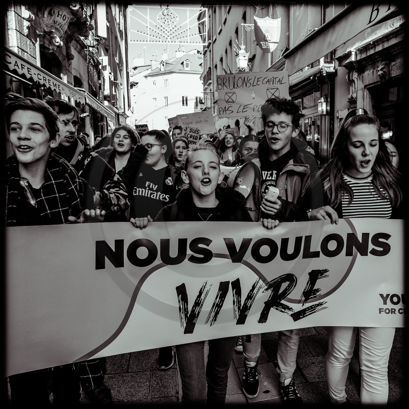 Les jeunes pour le climat - Youth for climate - Manifestation à Gap (Hautes-Alpes), le 29 11 19