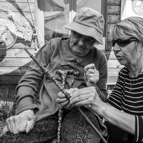 Atelier laine et promenade au jardin