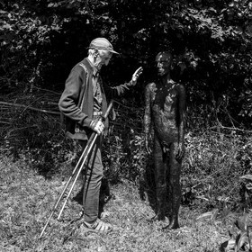 03 juillet 2024 : Création participative de L'homme de l'Ouort avec Barbara Fougnon, artiste plasticienne