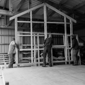 Construction d'une cabane