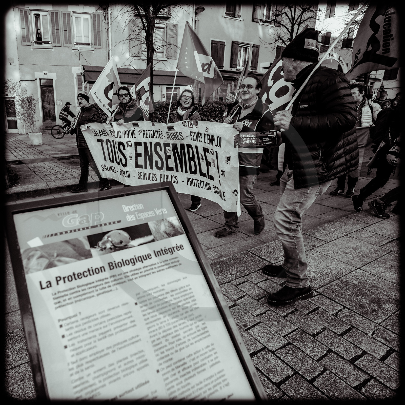 Manifestation à Gap le 14 janvier 2020