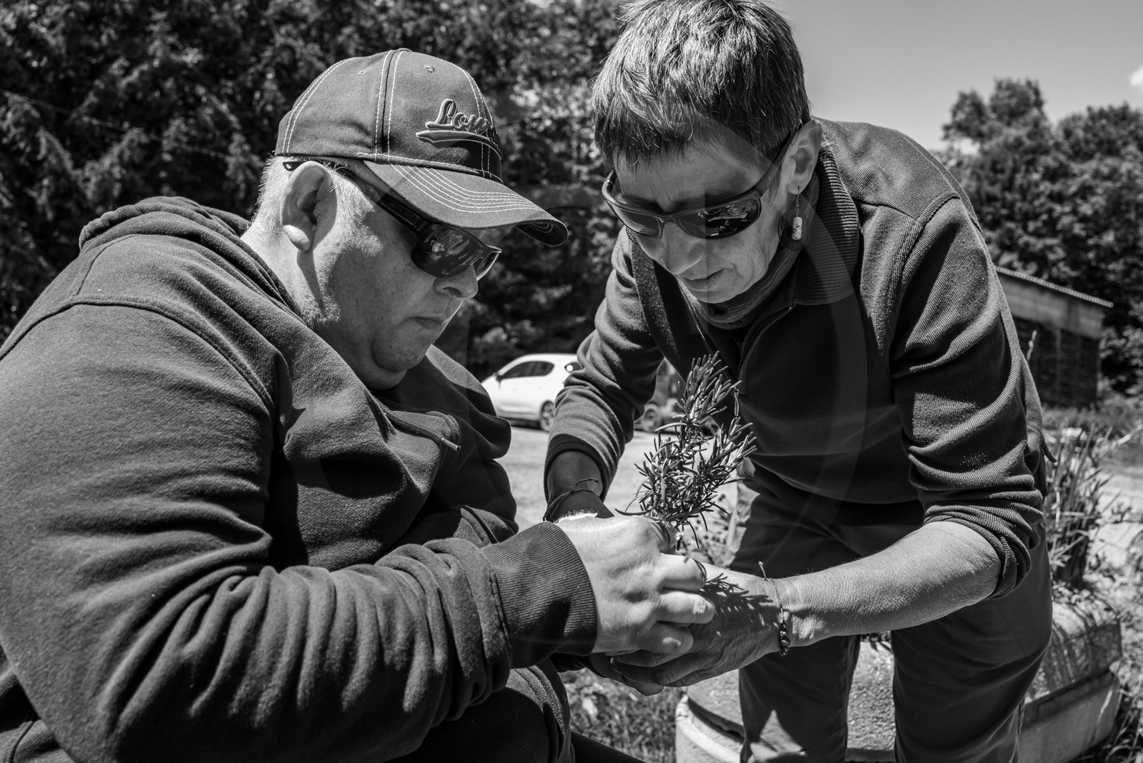 12 juin 2024 : création d'un jeu et jardinage