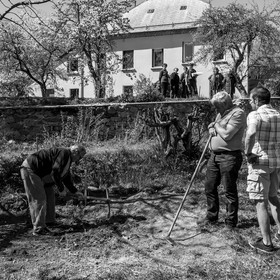 La pose du portail - 17 04 17