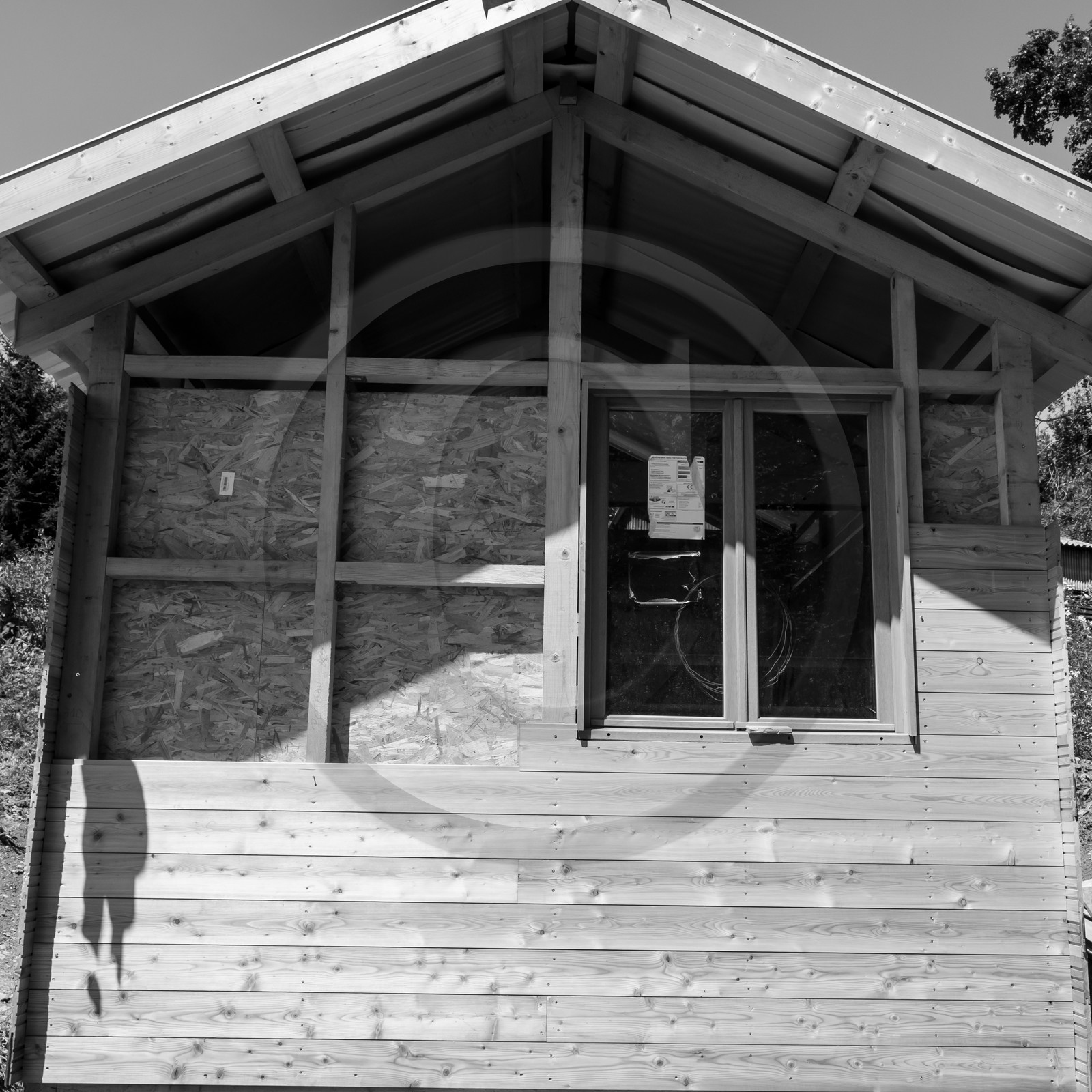 Construction d'une cabane