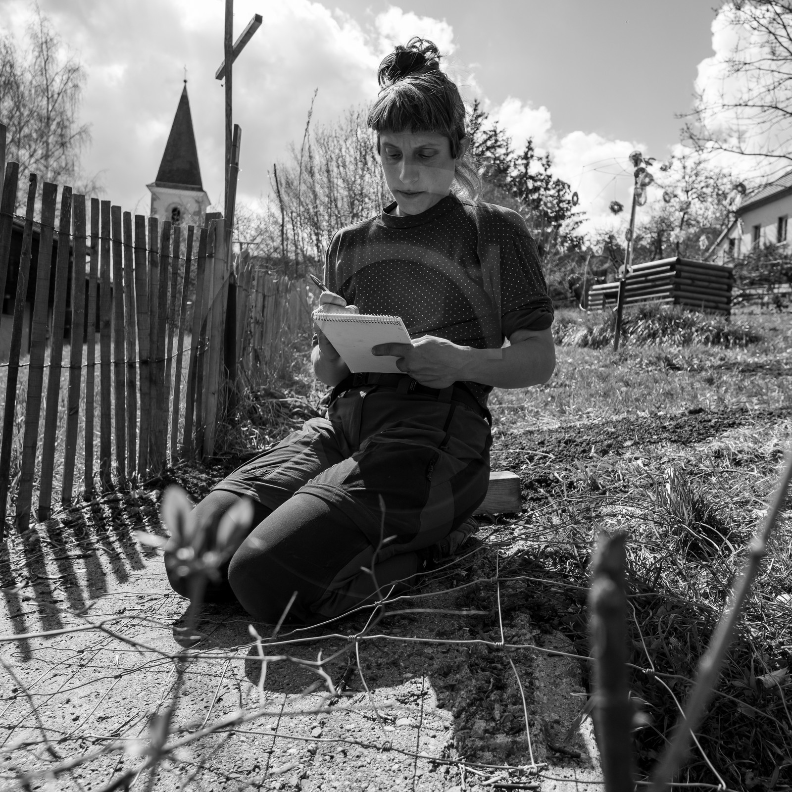 14 avril 2021 : collages, taille, jardinage