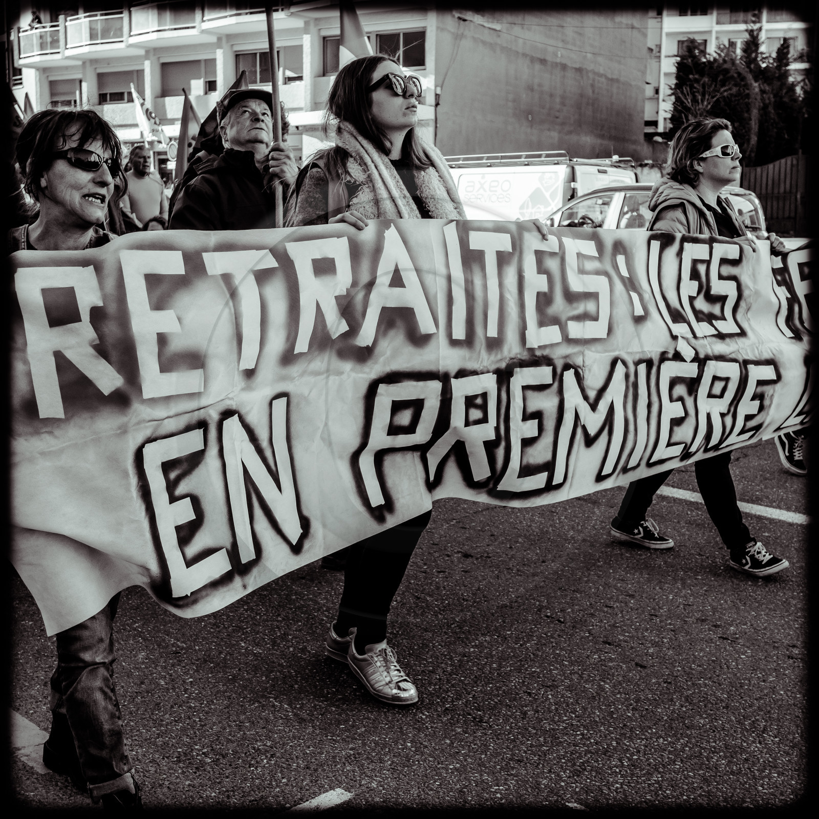 Manifestation pour la défense des retraites - Gap - 20 février 2020