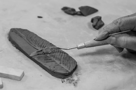 20 août 2025 : Des feuilles en argile