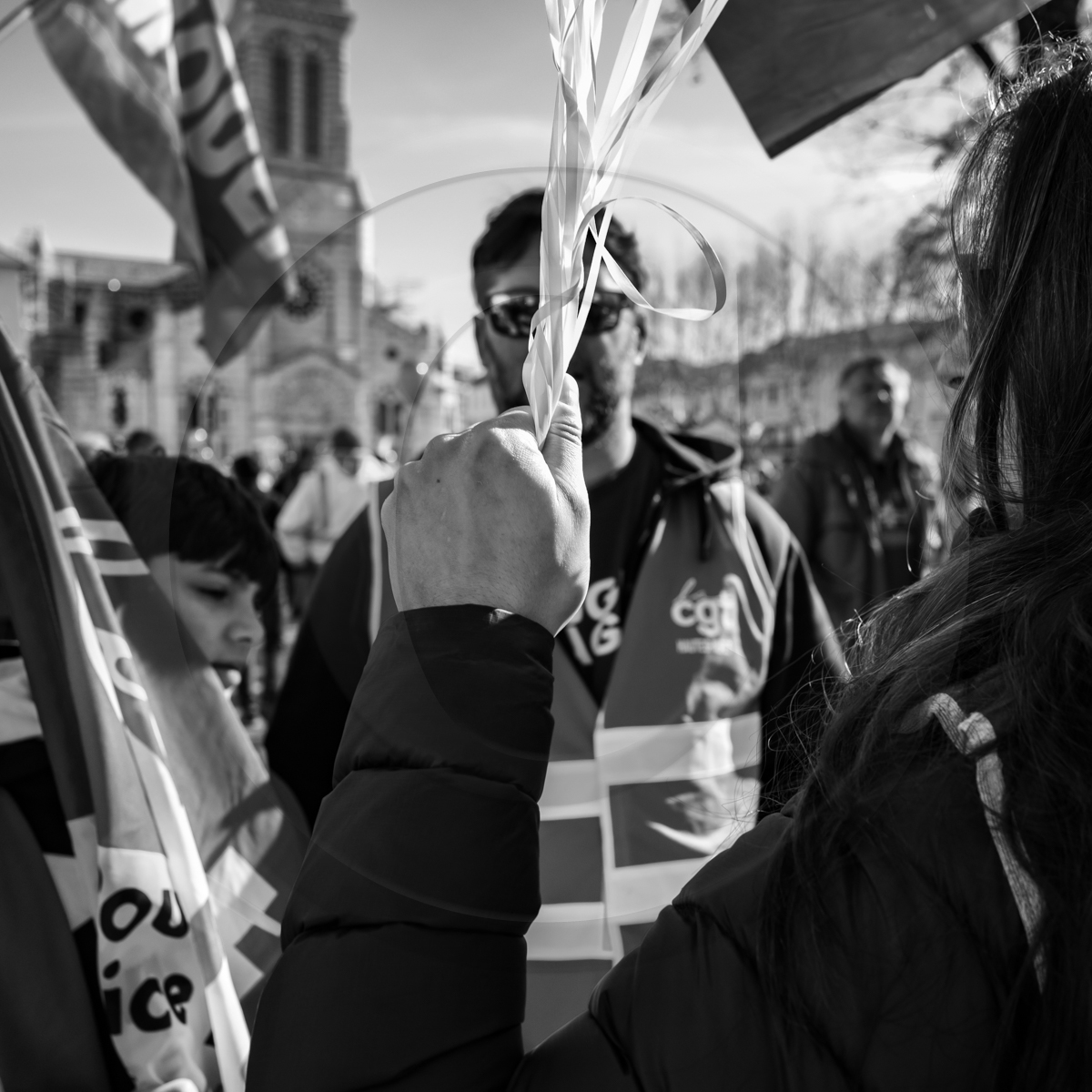 7 mars 2023 : Manifestation contre la réforme des retraites à Gap