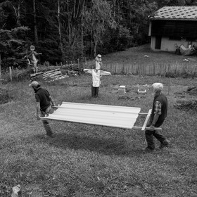 Construction d'une cabane