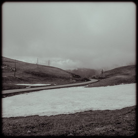 Neige au col du Noyer
