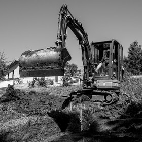 L'installation de la cabane