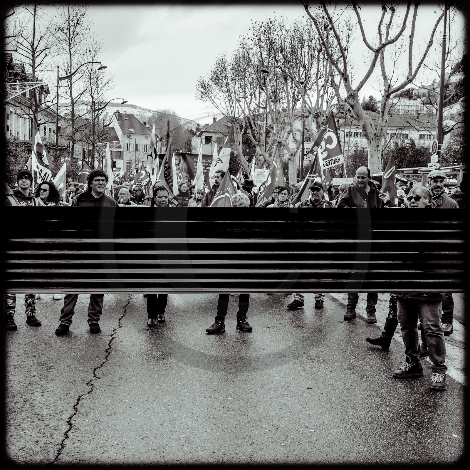 Manifestation à Gap le 17 décembre 2019