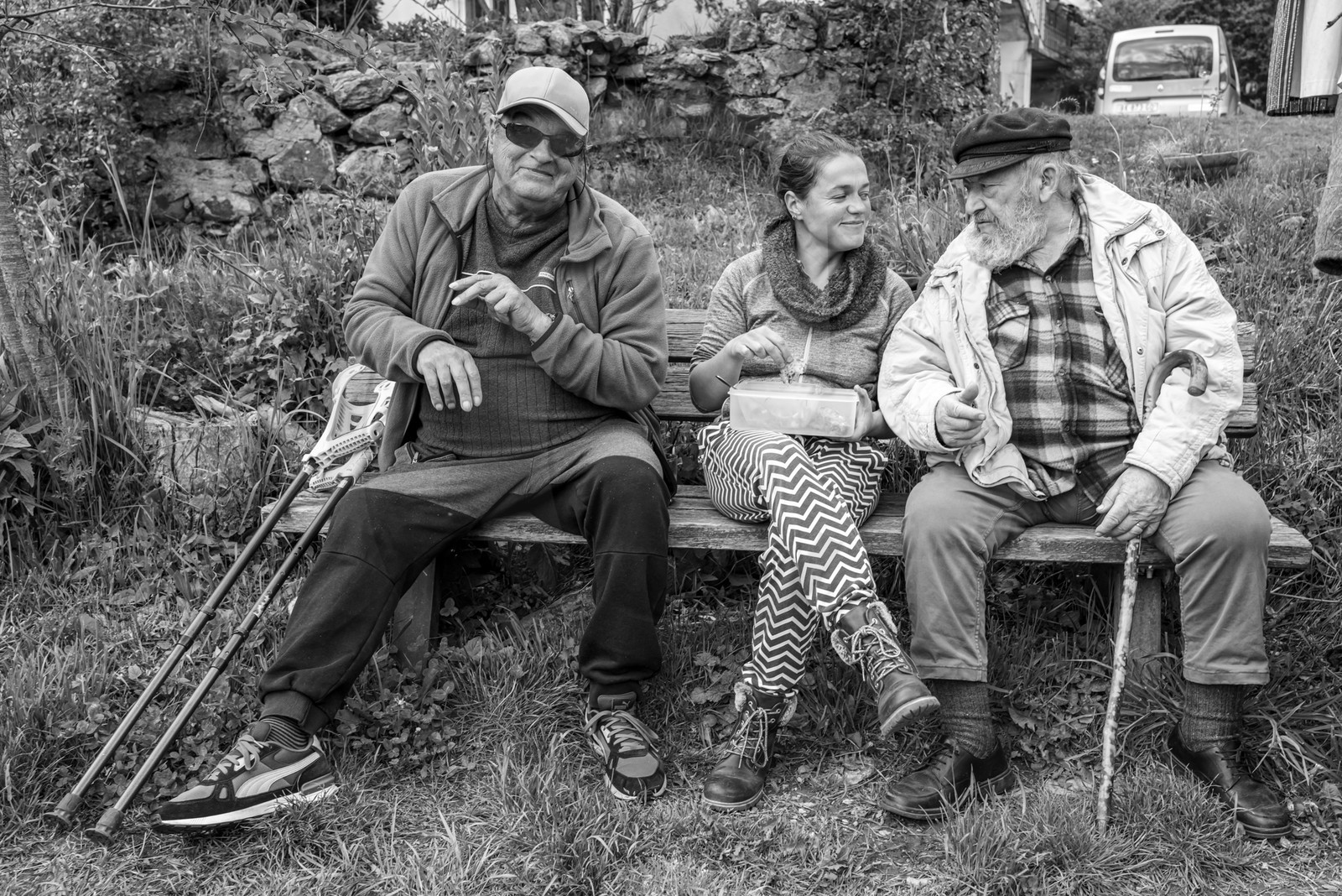 08 mai 2024 : Jeanne Alcaraz, cheffe de choeur, de retour à l'Ouort après la belle aventure 2023 où elle avait animé une chorale participative.
