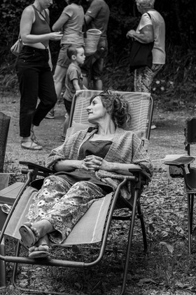 14 aout 2024 : Les ateliers créatifs proposés par l'Ouort au festival  l'Echo des Mots à Saint-Jean-Saint-Nicolas