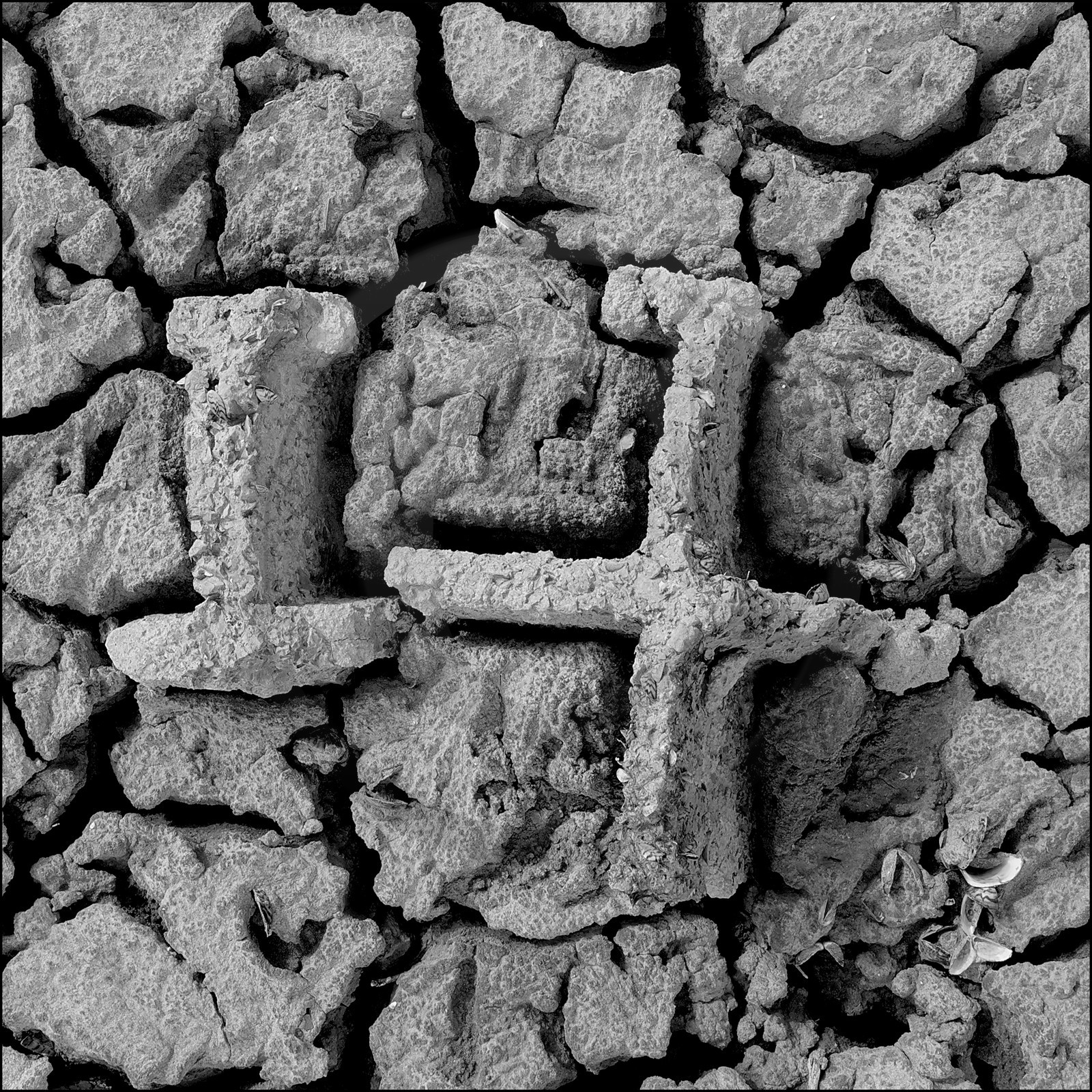 Serre-Ponçon, basses eaux