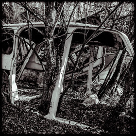 Un cimetière de voitures