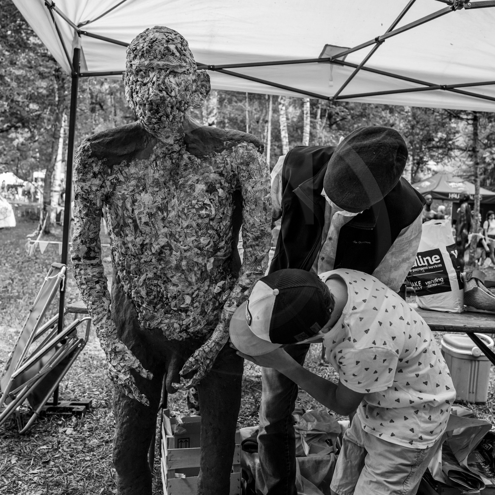 14 aout 2024 : Les ateliers créatifs proposés par l'Ouort au festival  l'Echo des Mots à Saint-Jean-Saint-Nicolas