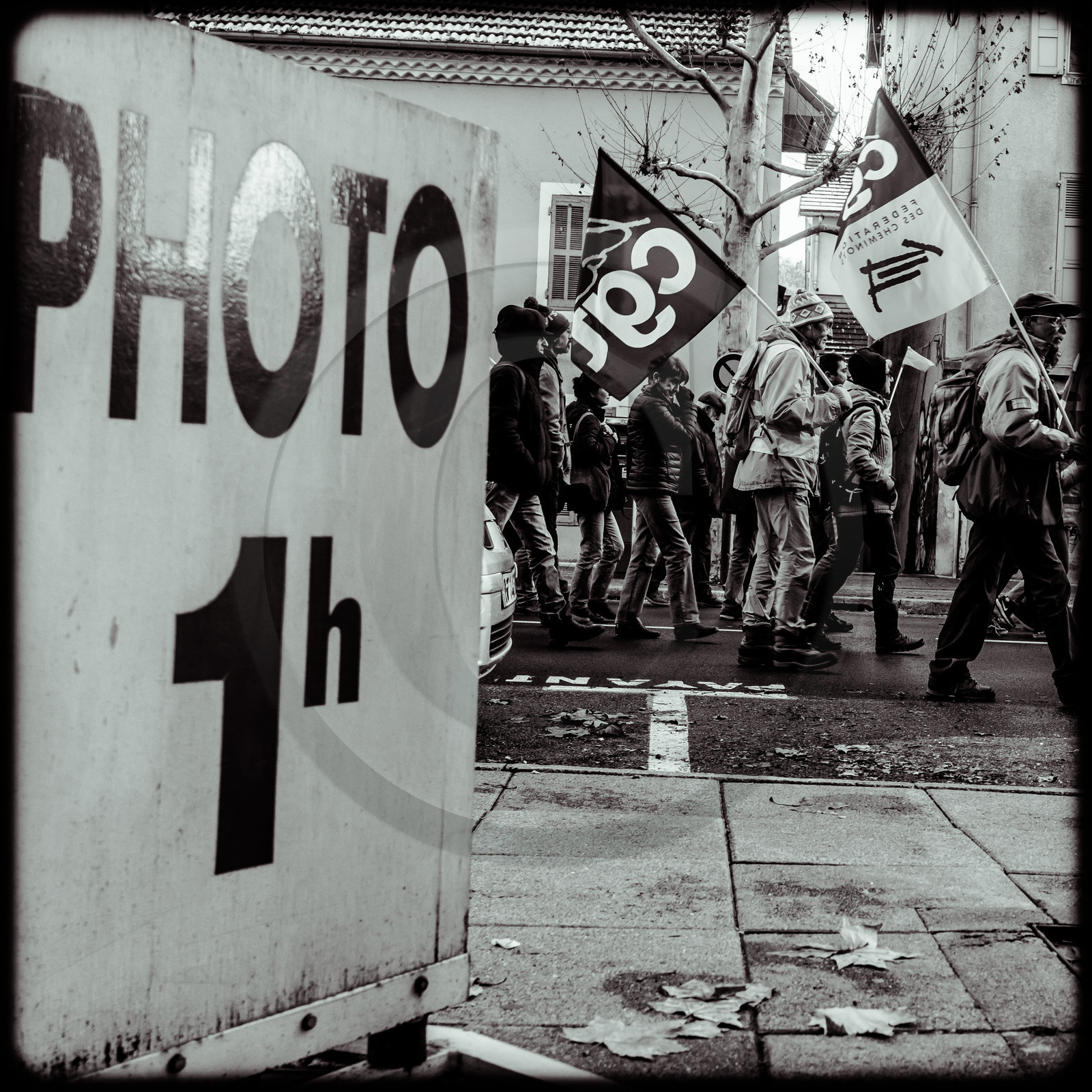 Manifestation à Gap le 12 décembre 2019.