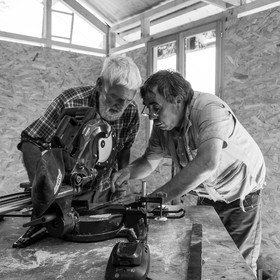 Construction d'une cabane