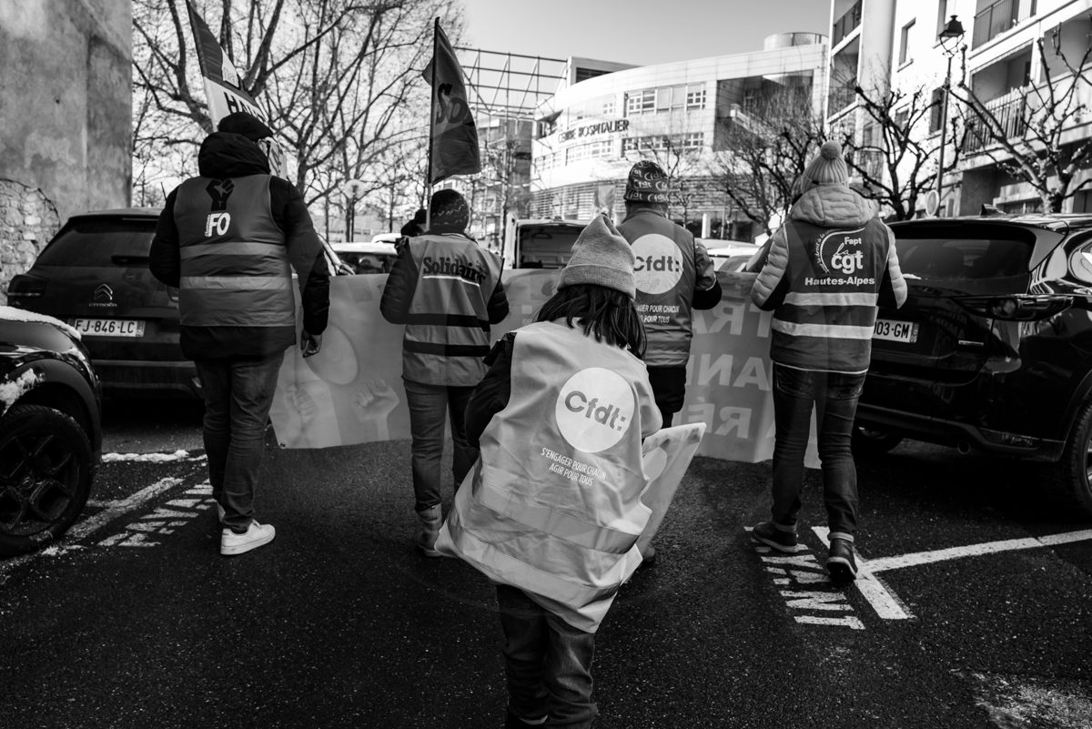 7 février 2023 : Défenses de retraites à Gap