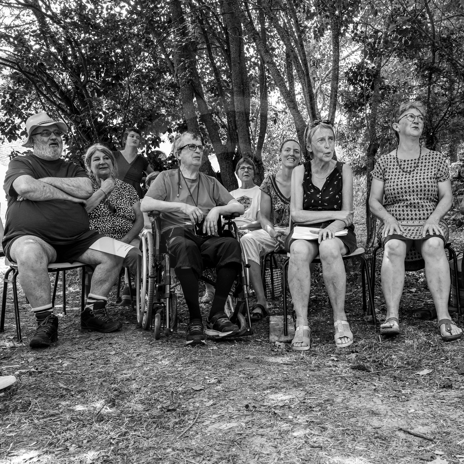 19 juillet 2023 : Une chorale à l'Ouort