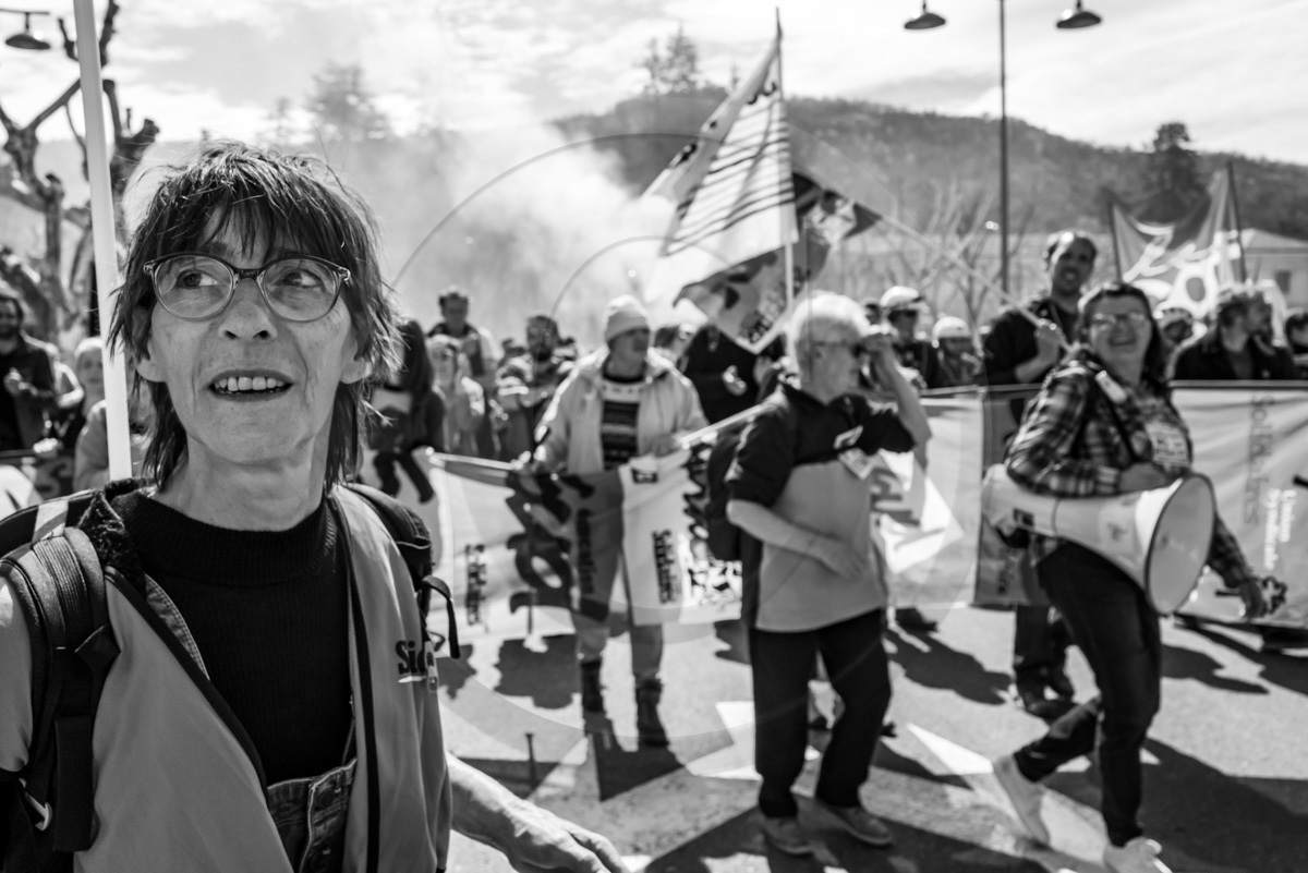 6 avril 2023 : Manifestation contre la réforme des retraites à Gap