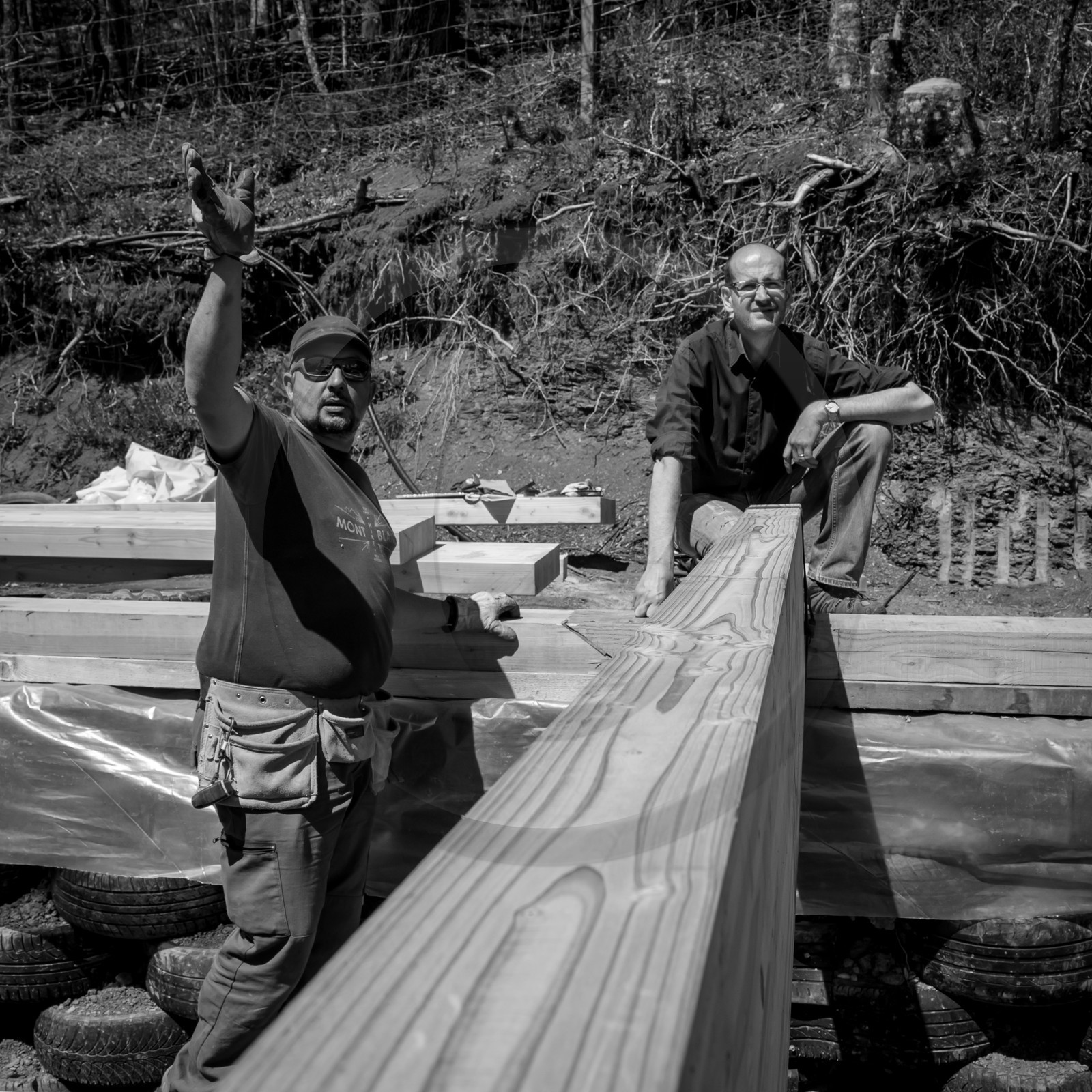 Permaculture - Construction d'une serre bioclimatique semi-enterrée