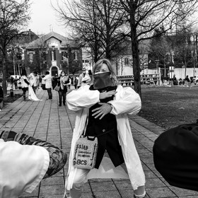 04 février 2021 à Gap (Hautes-Alpes) : Manifestation des soignants oubliés du Ségur de la santé.
