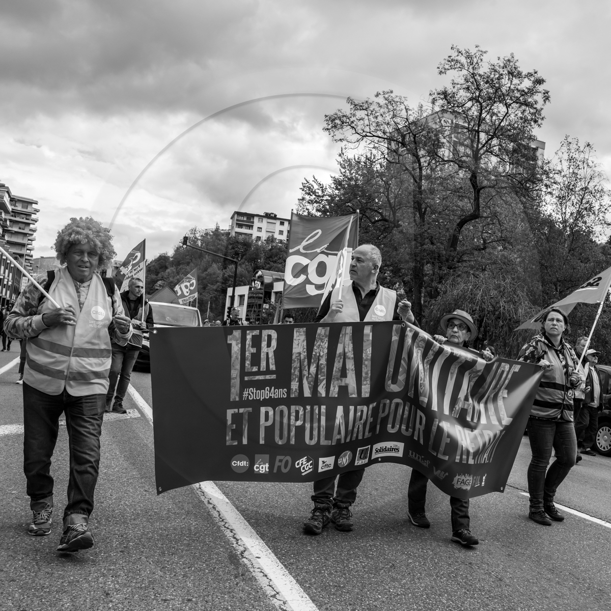 1er mai 2023 : manifestation à Gap (Hautes-Alpes)