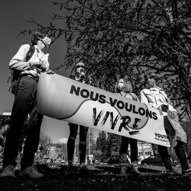 27 mars 2021 : Manifestation des jeunes pour le climat à Gap
