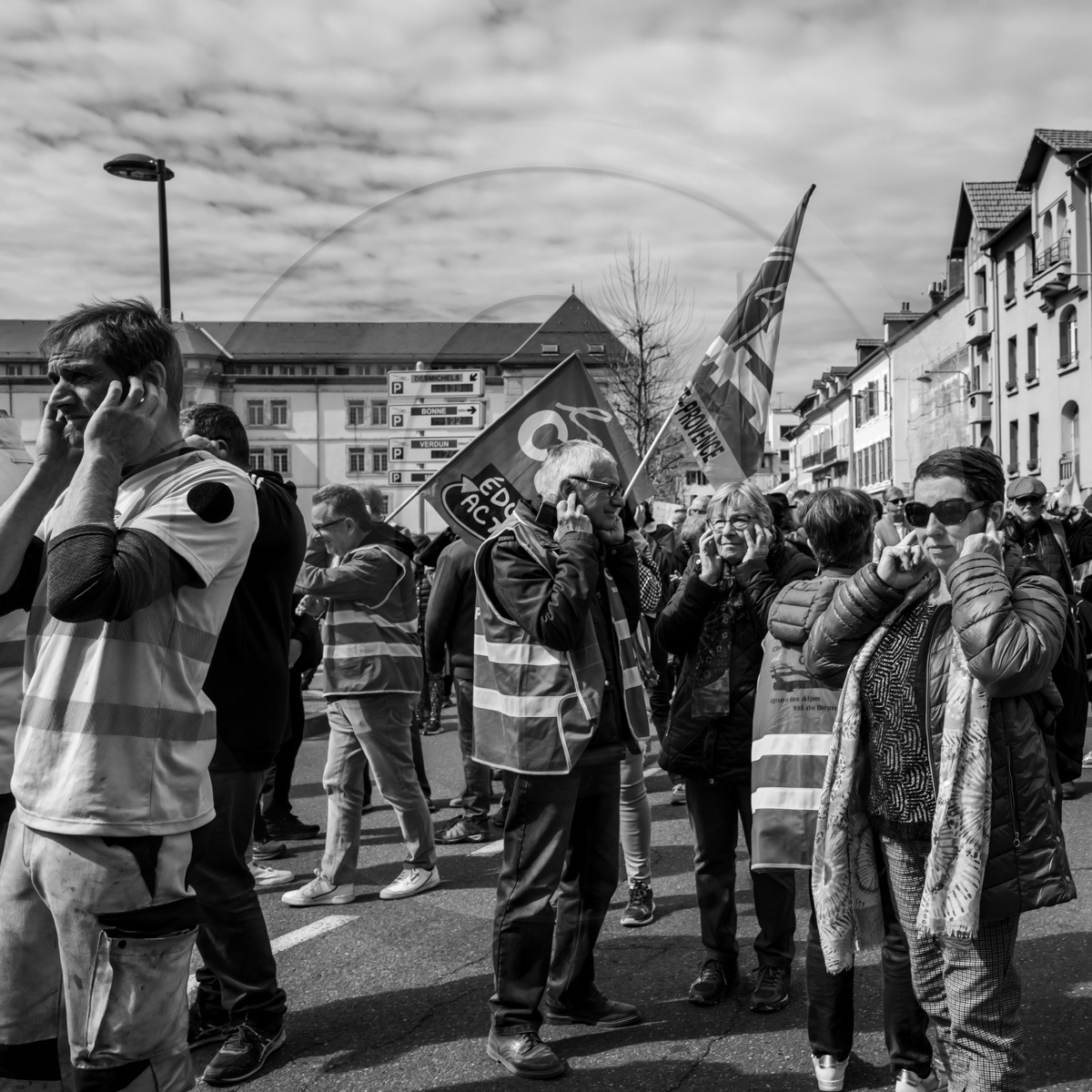 6 avril 2023 : Manifestation contre la réforme des retraites à Gap