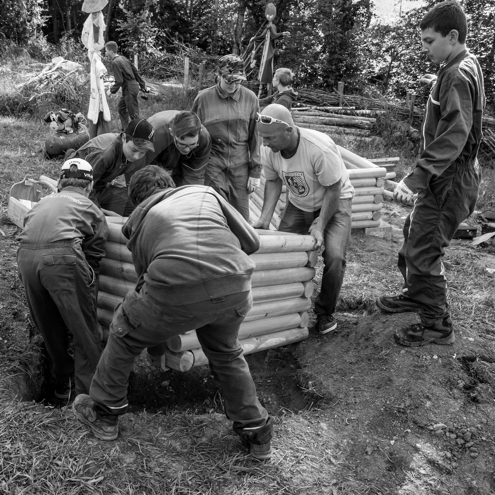 Construction de bacs surélevés