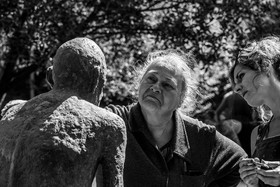 21 aout 2024 : Réalisation de Marcel Joli Coeur, l'homme de l'Ouort avec Barbara Fougnon, artiste plasticienne, et un anniversaire en chansons.