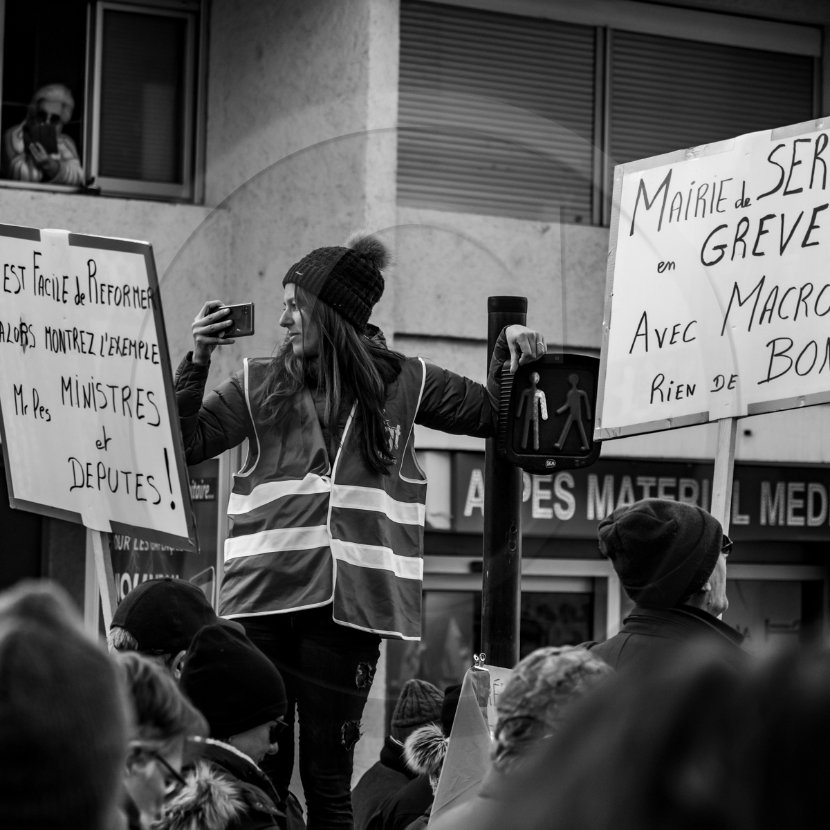 19 janvier 2023 : Manifestation pour le défense des retraites à Gap