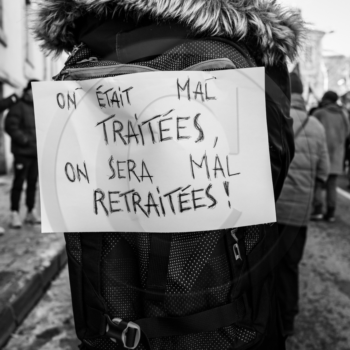 7 février 2023 : Défenses de retraites à Gap