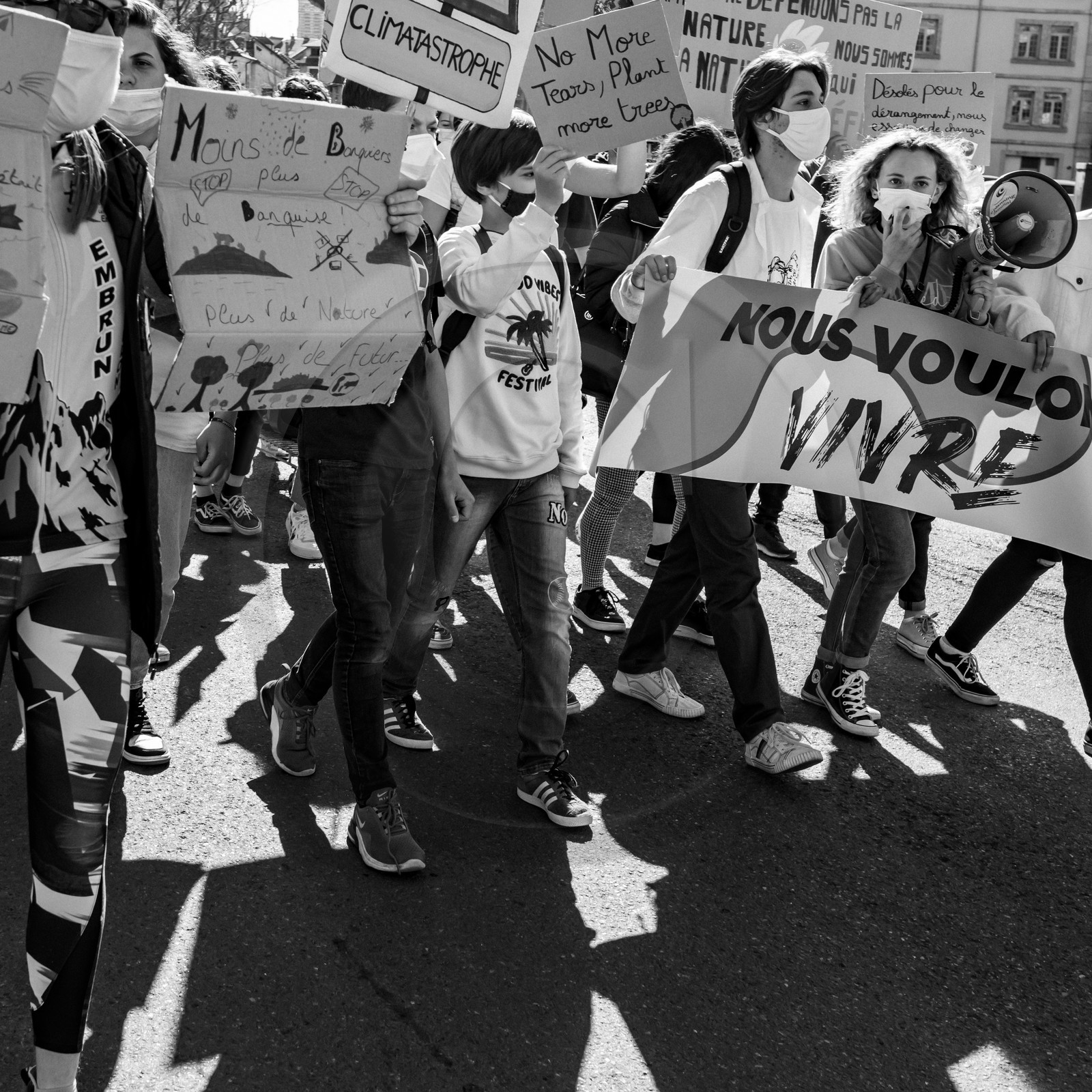 27 mars 2021 : Manifestation des jeunes pour le climat à Gap