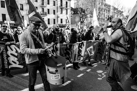 11 février 2023 : Manifestation contre la réforme des retraites à Gap (Hautes-Alpes)