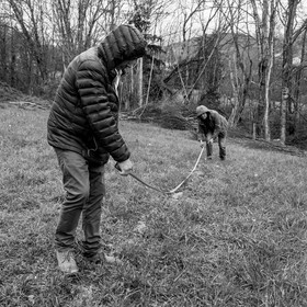 Prise des mesures pour la création des allées - 26 04 2017