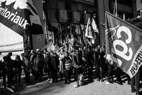 16 février 2023 : Manifestation contre la réforme des retraites à Gap (Hautes-Alpes)