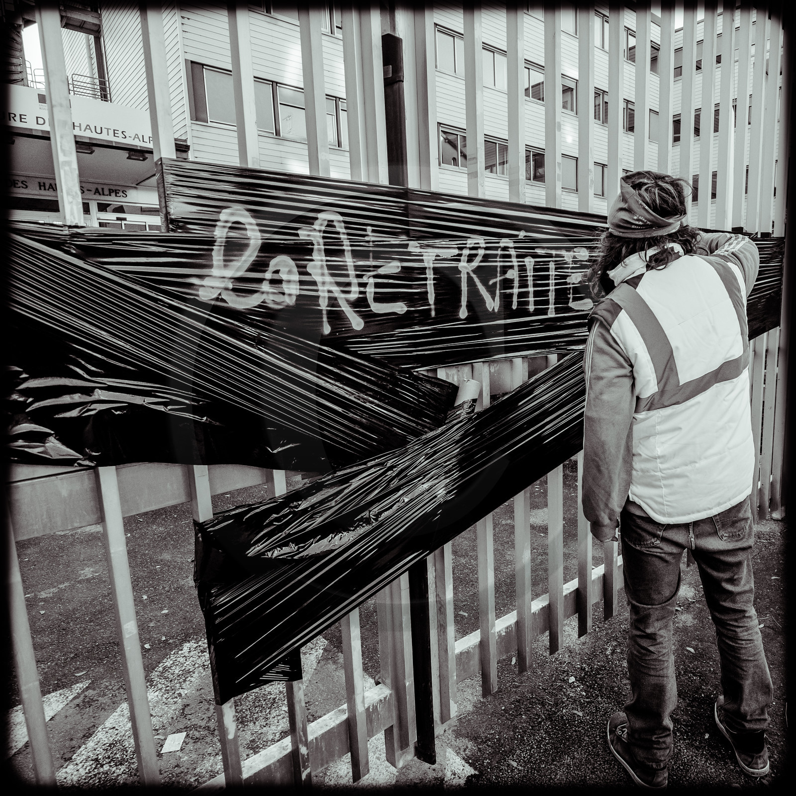 Manifestation à Gap le 10 décembre 2019.