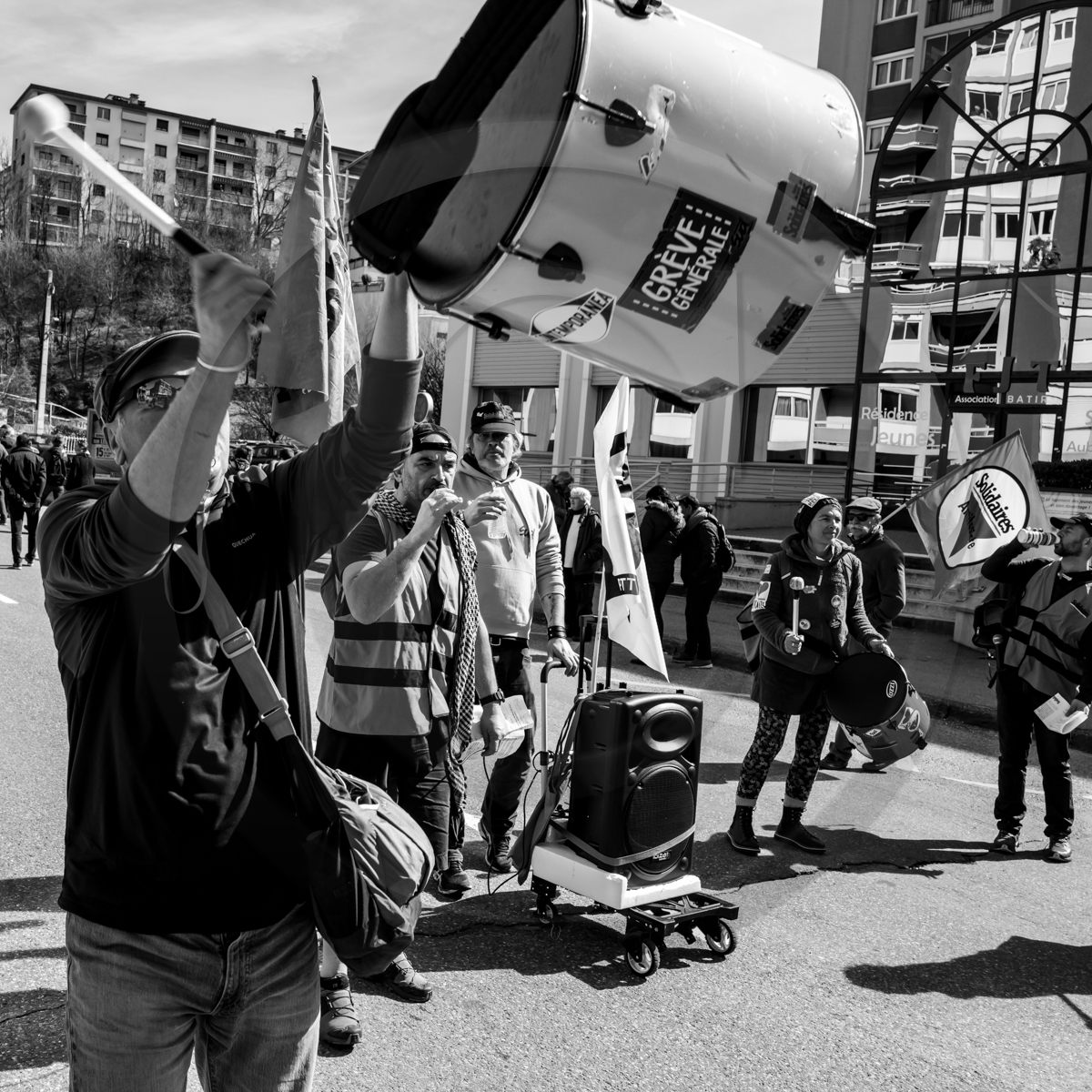 16 mars 2023 : Manifestation contre la réforme des retraites à Gap