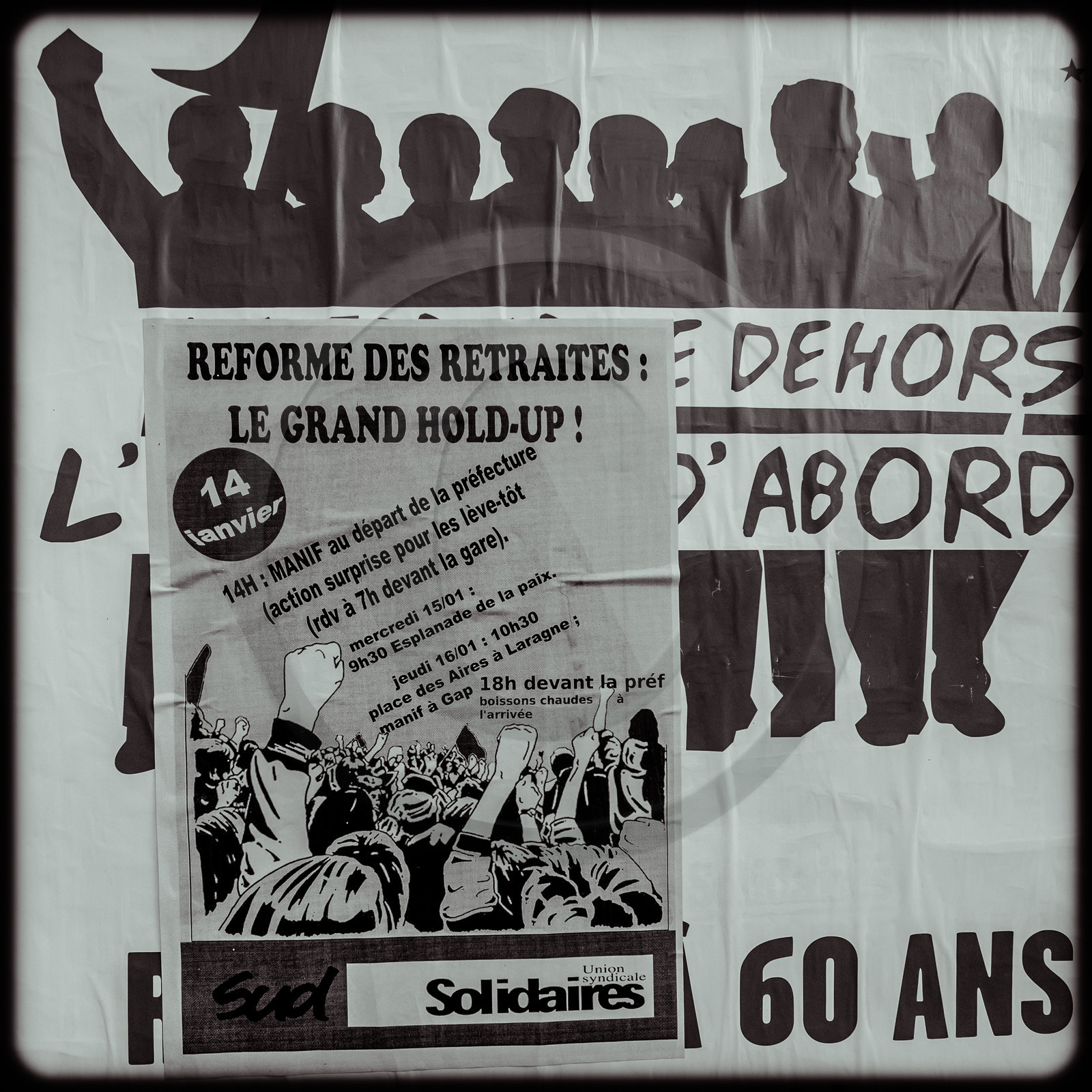 Manifestation à Gap le 14 janvier 2020