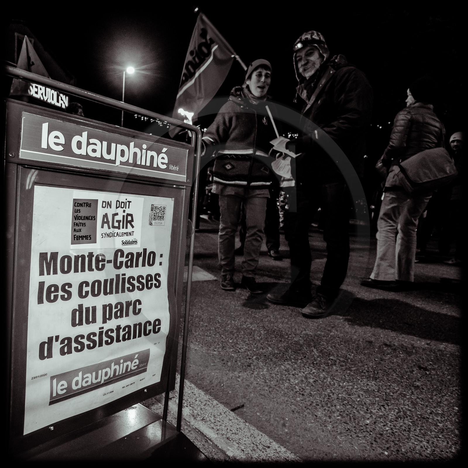 Manifestation à Gap le 23 janvier 2020