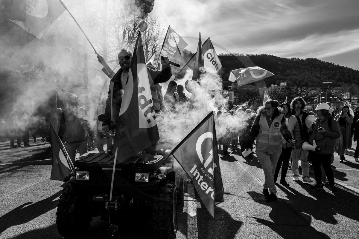 28 mars 2023 : Manifestation contre la réforme des retraites à Gap