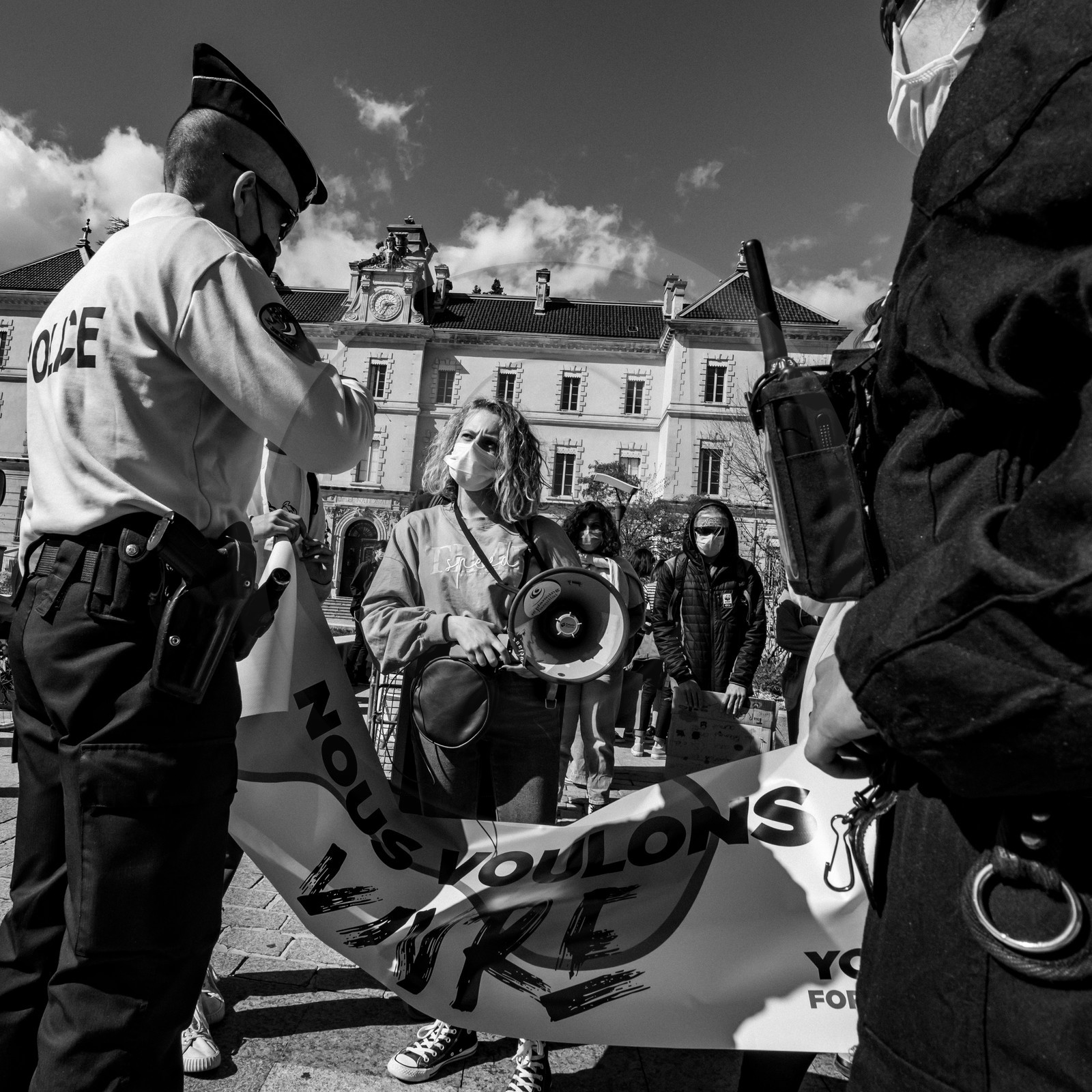 27 mars 2021 : Manifestation des jeunes pour le climat à Gap