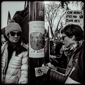 Manifestation à Gap le 09 janvier 2020